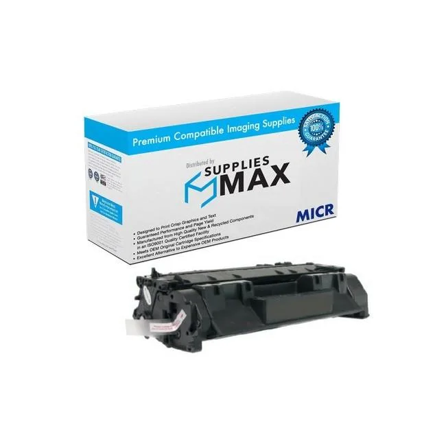 SuppliesMax SuppliesMax HP CF280A-MICR Compatible MICR Toner Cartridge 2700 Pages — product photo
