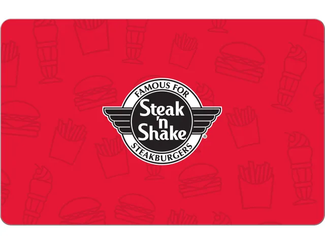 Steak'n Shake Steak'n Shake SS-1000 $10 Gift Card — product photo