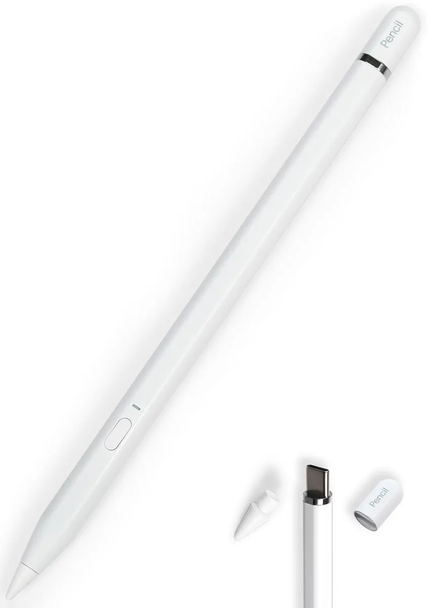 Aplfan Stylus White USB-C 1.5mm Tilt Palm Rejection — product photo