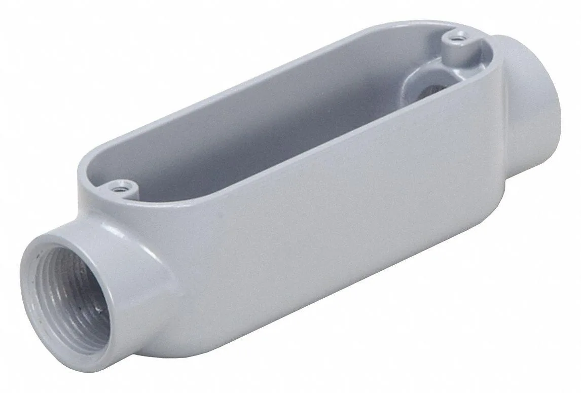 Hubbell Incorporated Hubbell Incorporated RACO RC200 Conduit Outlet Body, Aluminum, Trade Size 2 in — product photo