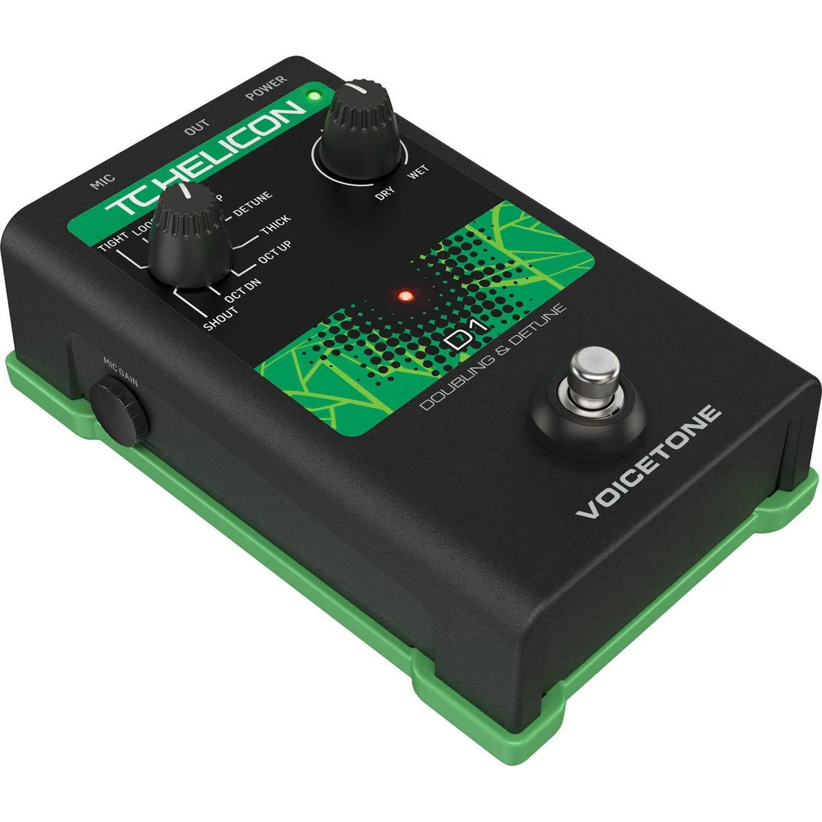 TC TC Electronic Helicon VoiceTone D1 Single-Button Stompbox — product photo