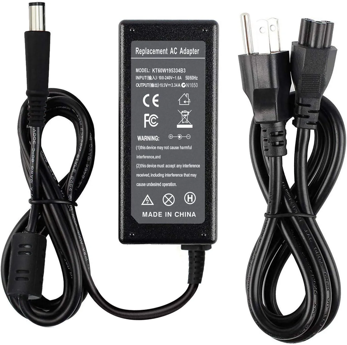 myVolts myVolts 19.5V 3.34A 65W 7.4*5.0mm ac adapter — product photo