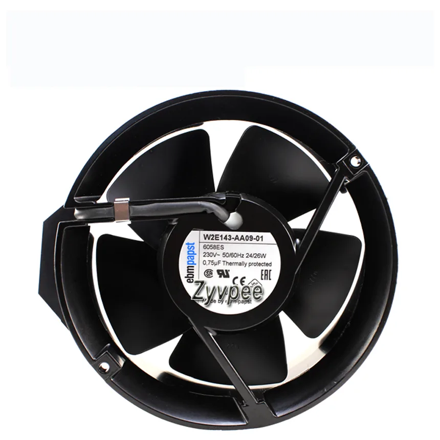 Zyvpee Zyvpee W2E143-AA09-01 170mm AC Axial Case Fan 230V 24/26W — product photo