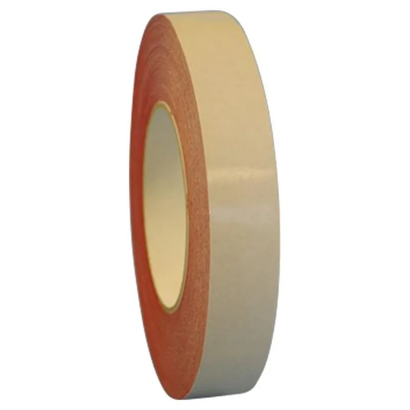 Decker Tape Products, Inc. Decker Tape Products, Inc. 1/2" x 72 Yd Clear Double Coated Polyester Hi Tack/Low Tack Tape (Case of 72 Rolls) — product photo