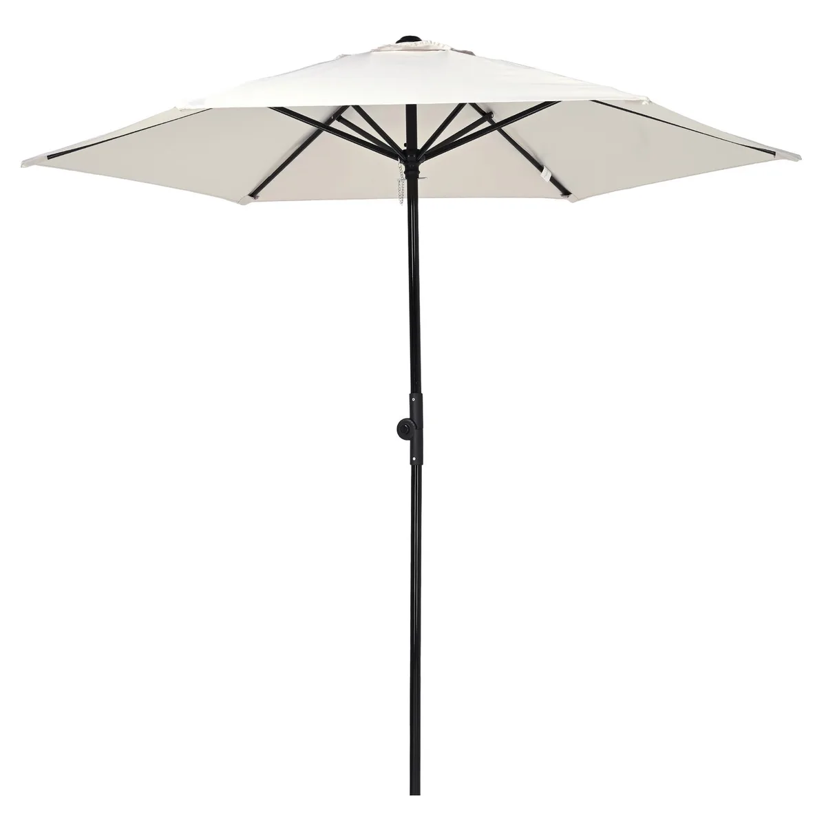 Yescom USA, Inc. Yescom USA, Inc. 7.5 Ft Patio Umbrella 6 Ribs Ivory — product photo