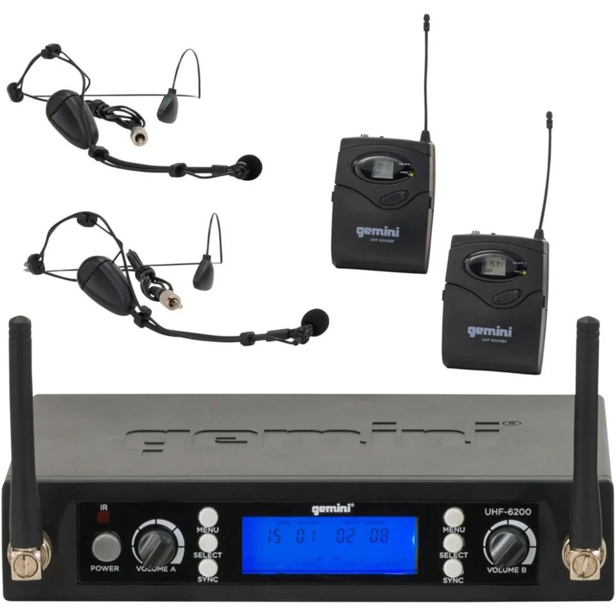Gemini Gemini UHF-6100HL Single Channel Wireless PLL System — product photo