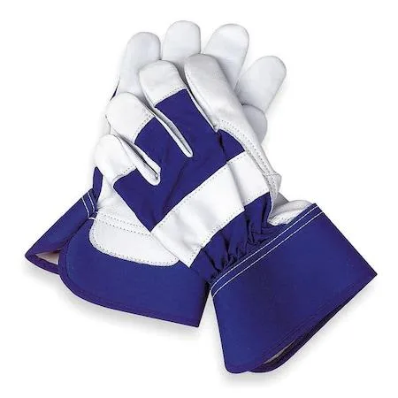 Condor Condor 2MDD9 Leather Gloves Goatskin Safety Cuff Wing Thumb Full Finger personal protective equipment — product photo