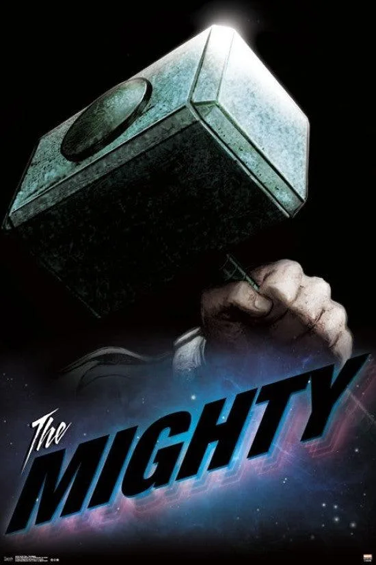 Poster print Thor The Mighty 24 by 36 inches