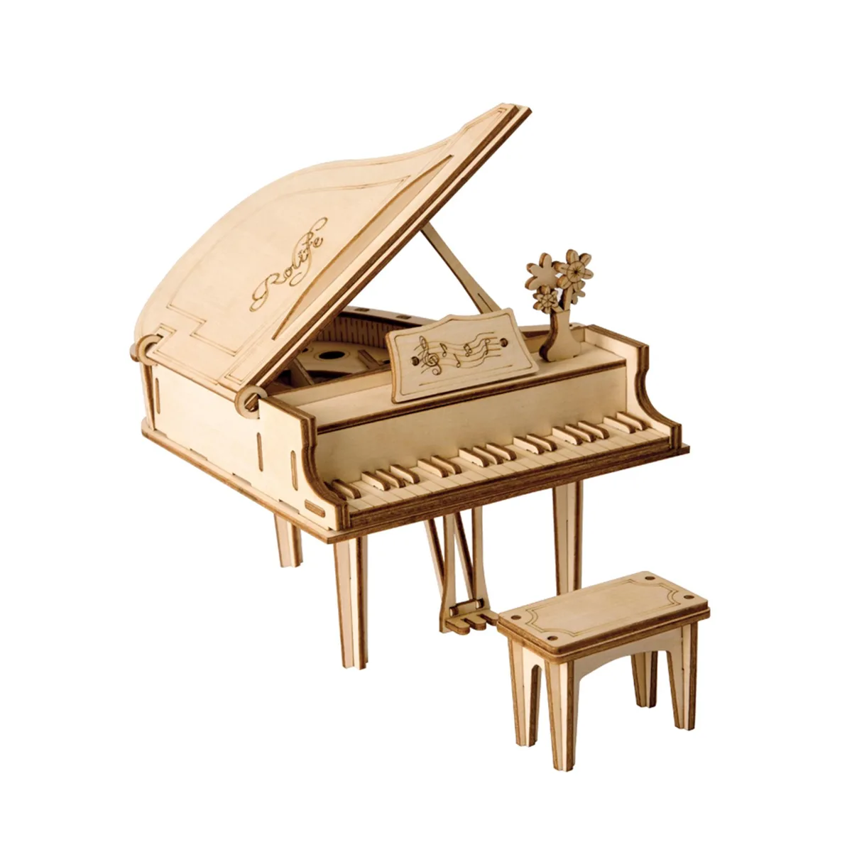 Hands Craft Hands Craft DIY 3D Puzzle Piano 74pcs — product photo