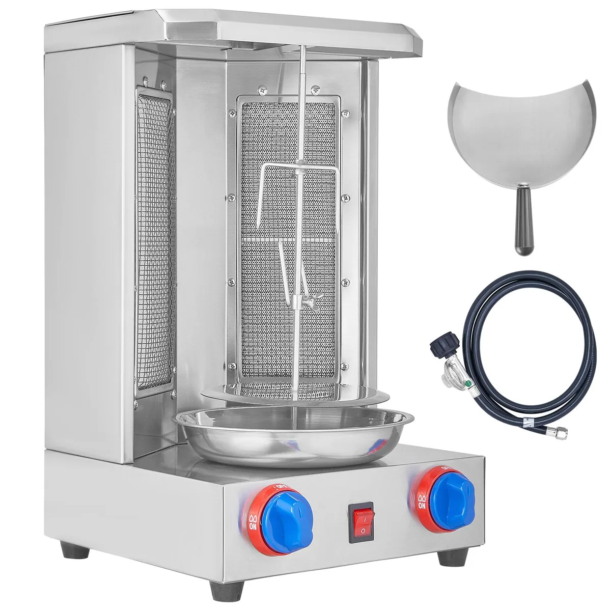 VEVOR VEVOR Shawarma Grill Machine 13 lbs Capacity 2 Burners Gas Vertical Broiler ZH-9211R — product photo