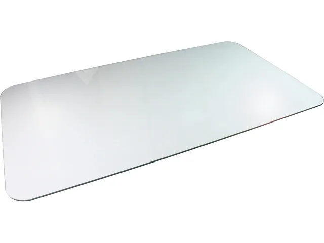 Floortex Floortex 124860EG Glaciermat Glass Chair Mat 60 x 48 office equipment — product photo
