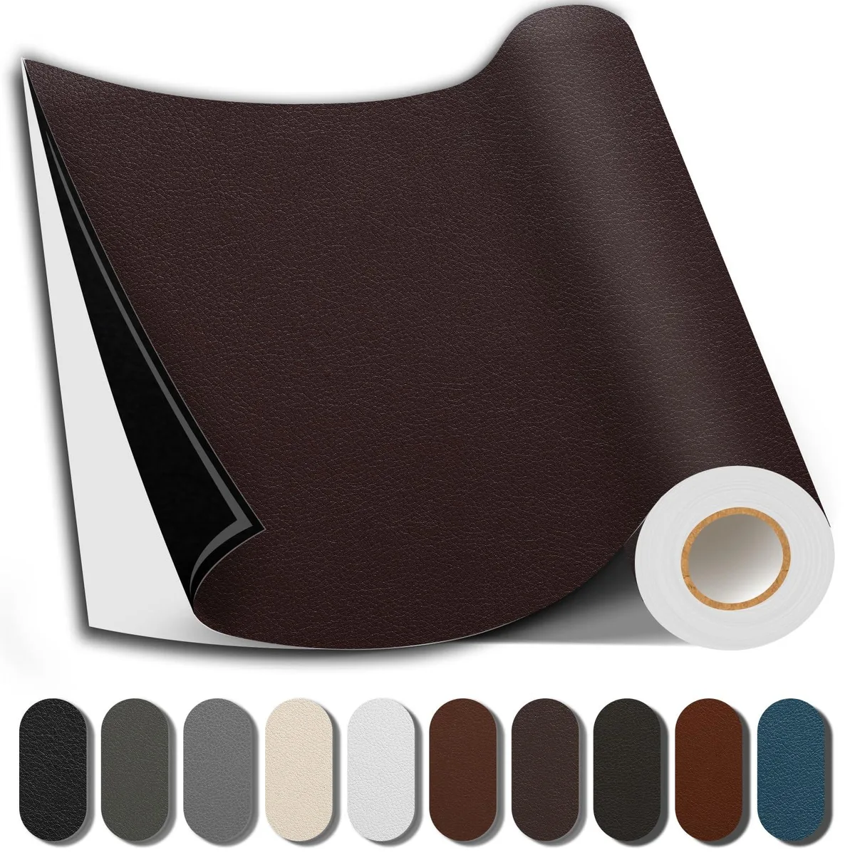  Avery Shag Stickers 17x79 Inch Waterproof Epoxy Multi-Color Dark Brown Pack 1 — product photo