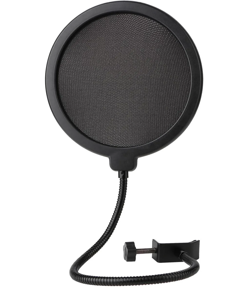  Fender Pop Filter Dual Layer 360 Gooseneck Clamp 14.33x12.83x9.06in — product photo
