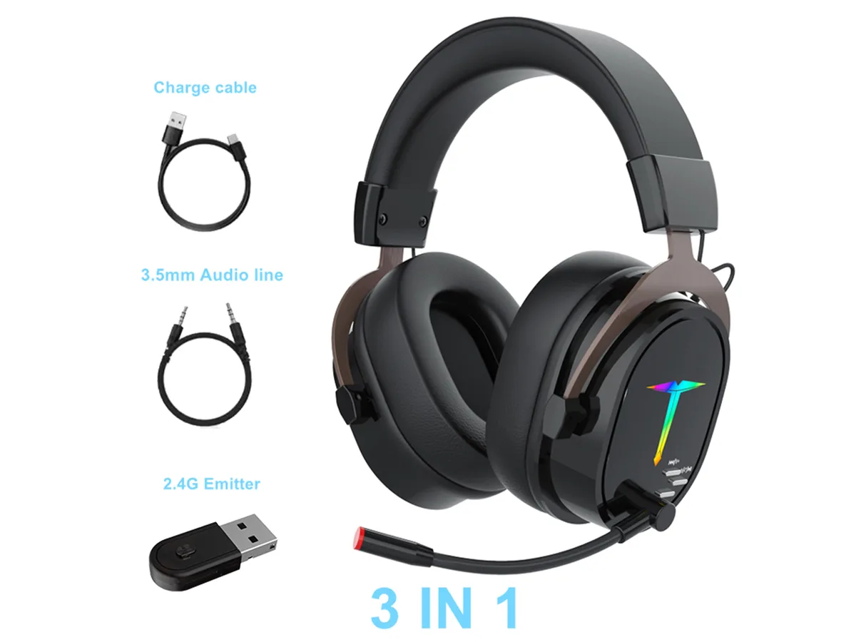 SAMA Group SAMA Group G1000 Headset 2.4G Bluetooth 50mm 1000mAh Black — product photo