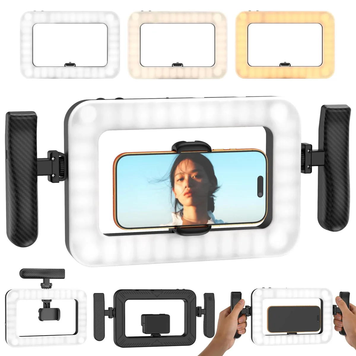  WIVTAK K03 Ring Light 2900-7000K CRI 95+ 413g — product photo