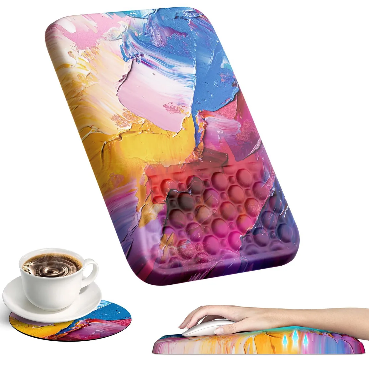  Ospelelf OPA09502B01739OFAP Mouse Pad Multicolored 8x10 inches — product photo