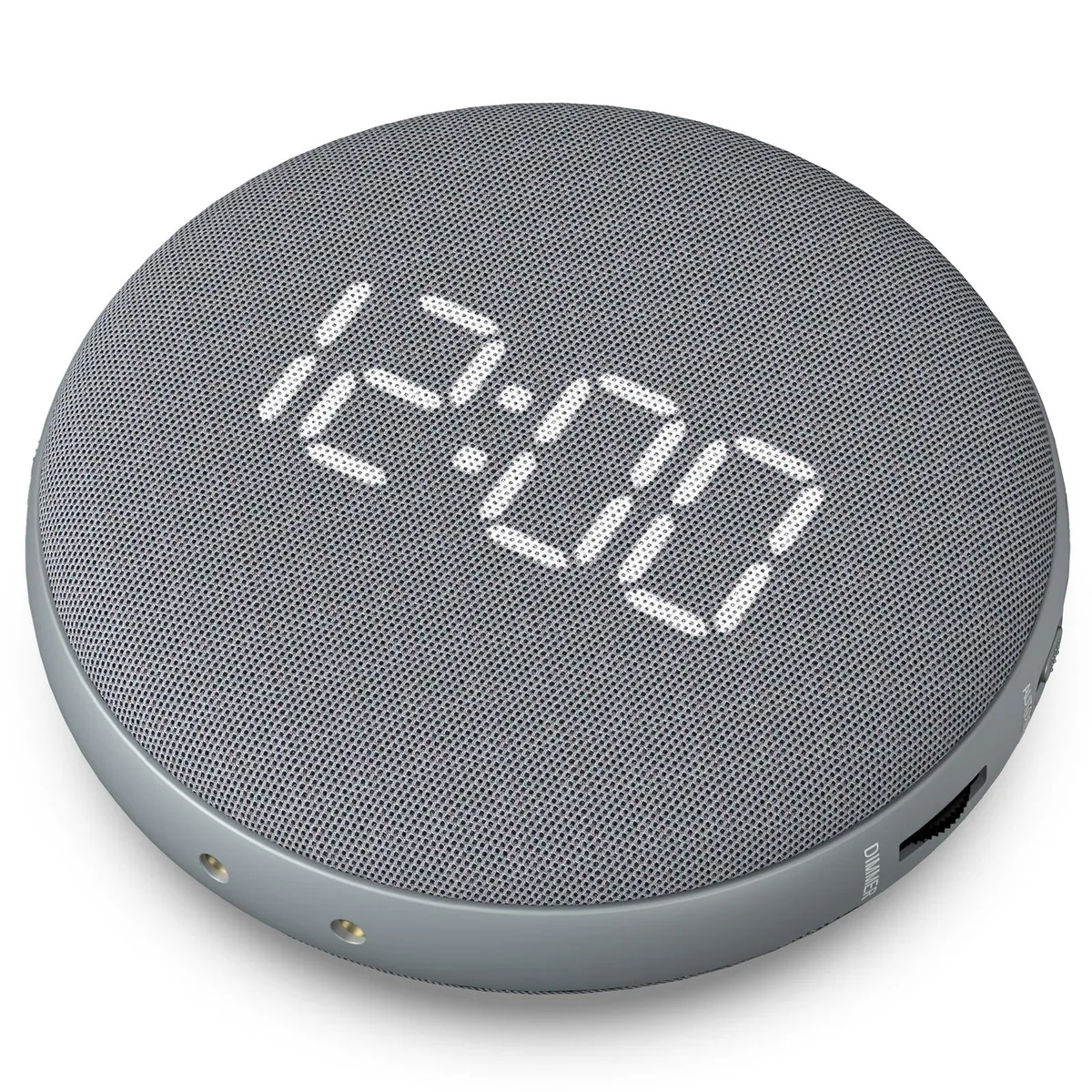  Super Loud Vibrating Alarm Clock 110 dB Cordless Bed Shaker Rechargeable Auto-Dim Display — product photo