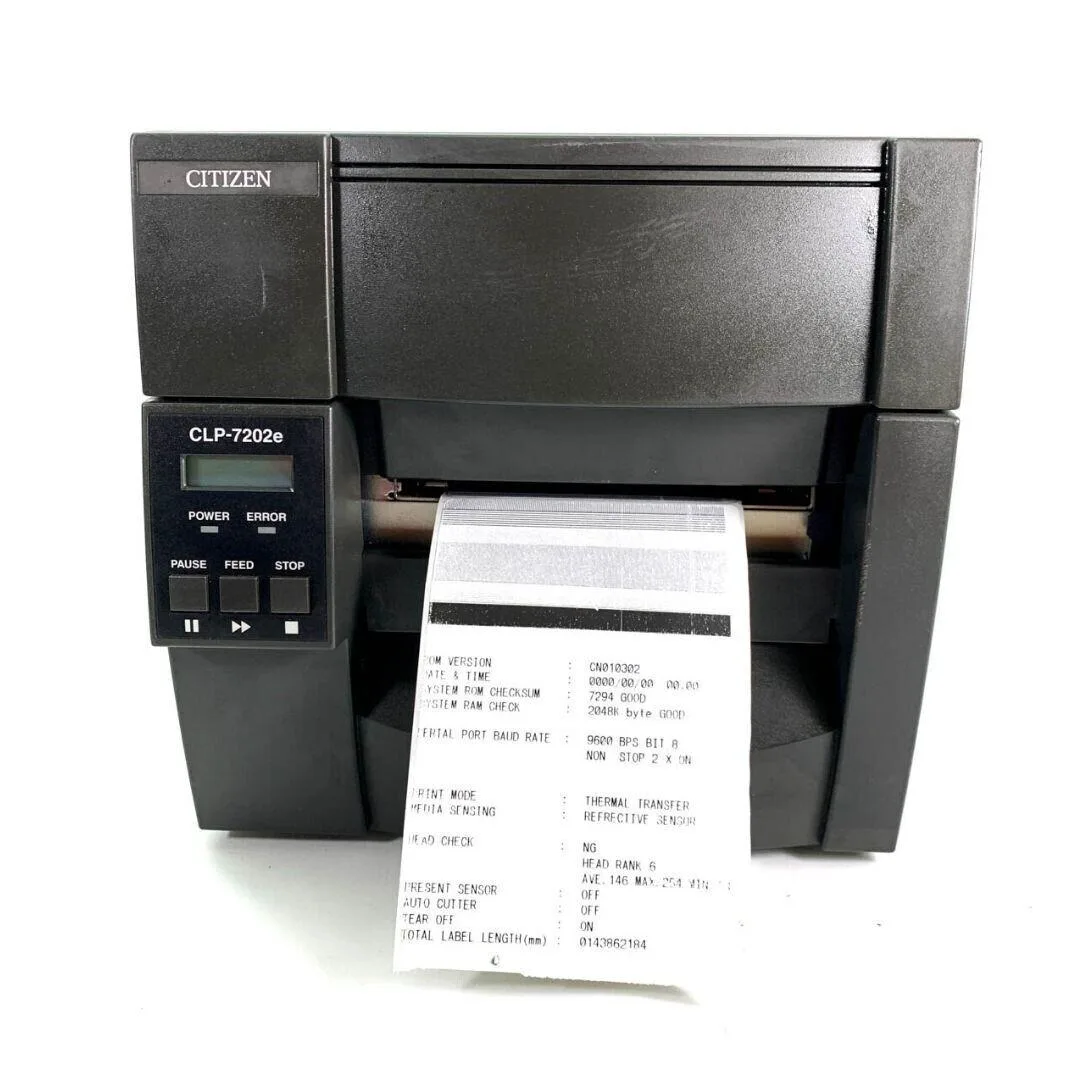 Citizen Citizen CLP-7202e 203 dpi label printer USB serial parallel — product photo