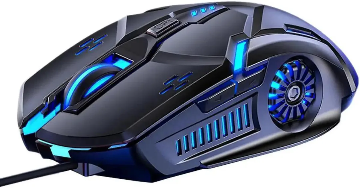 Vszerda Vszerda Wired Gaming Mouse 6 Keys 3200 DPI 7-Color Backlight — product photo