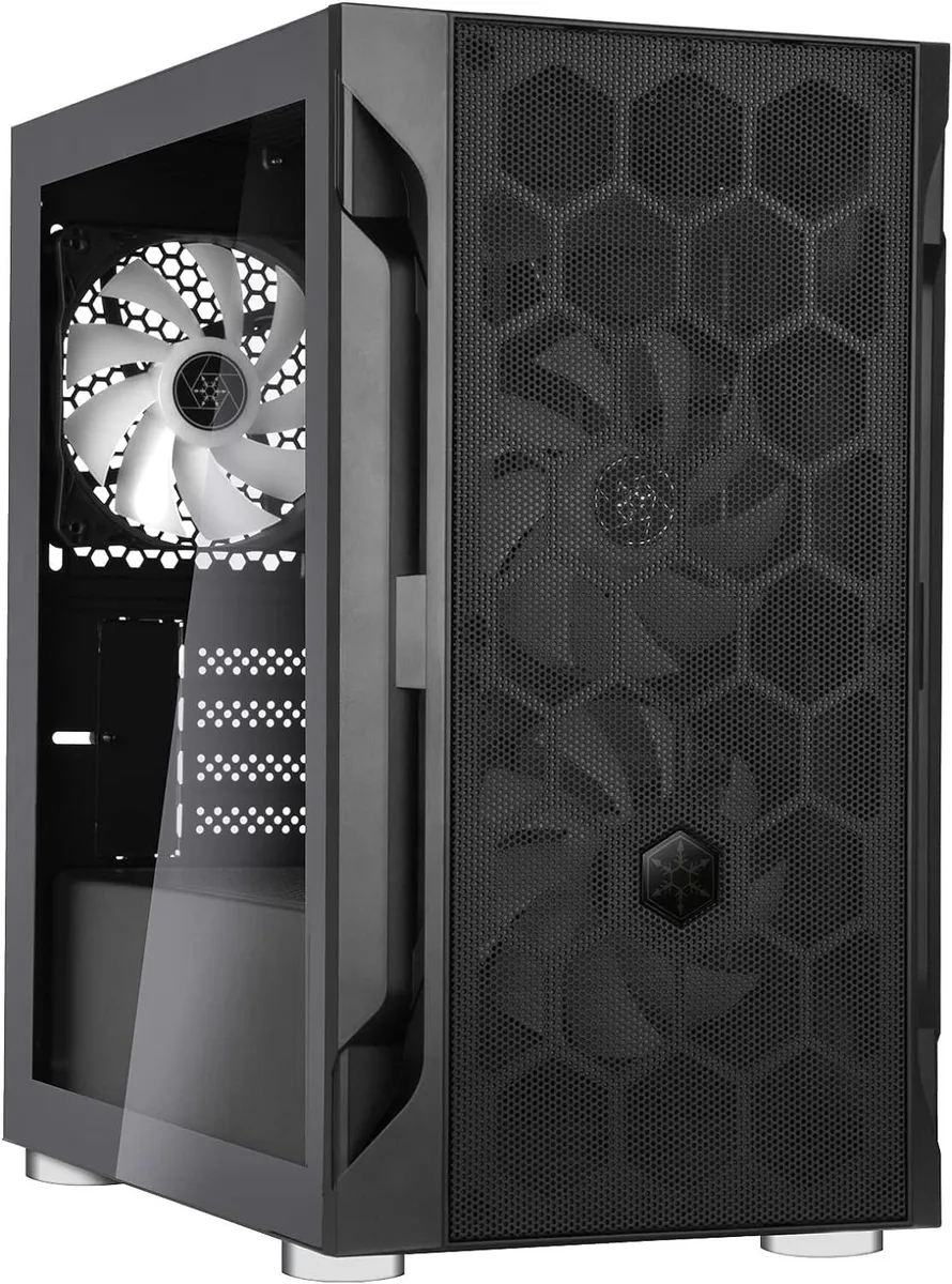 Silverstone Technology SilverStone Technology FARA H1M PRO Black server chassis — product photo