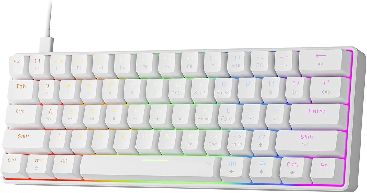 TUKO TUKO GM611 61-key 60% mechanical gaming keyboard — product photo