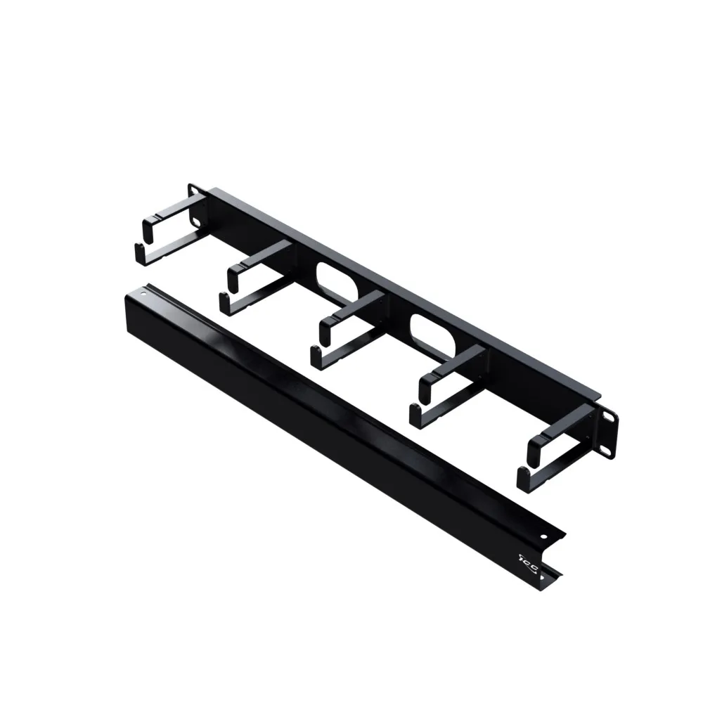 ICC ICC ICC-ICCMSCMPK1 Panel Cable Management Metal Ring &amp; Cover 1U — product photo