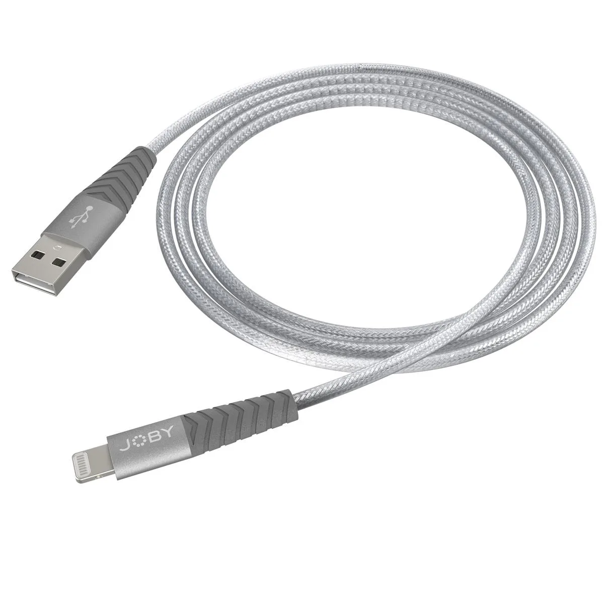 Joby Joby 3.9ft MFi Lightning Cable Space Gray — product photo