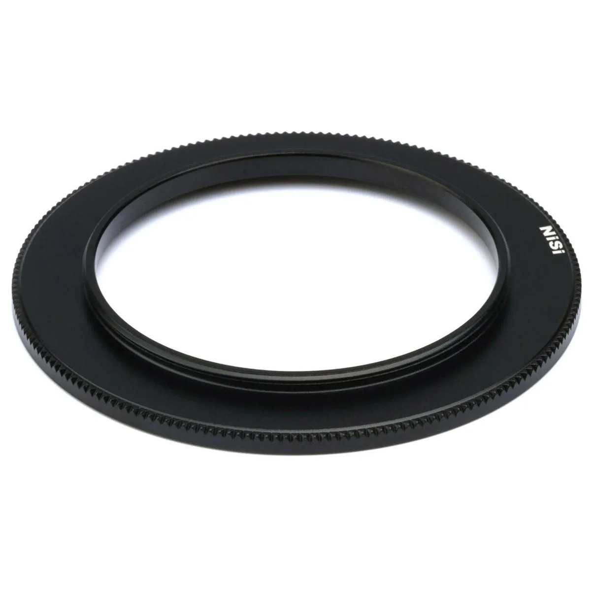 Small aluminum-alloy adapter ring, silver finish, 37mm to 49mm step-up for NiSi P49 filter holder
