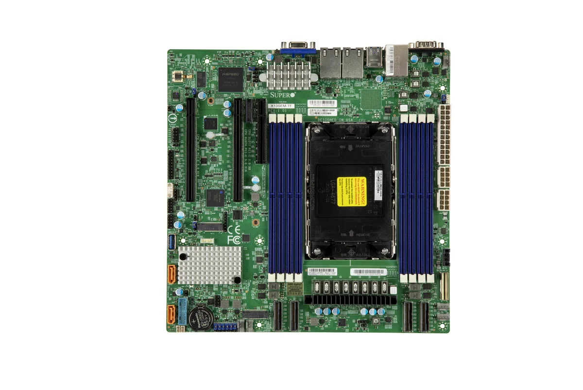 Supermicro Supermicro MBD-X13SEM-TF-O server motherboard — product photo