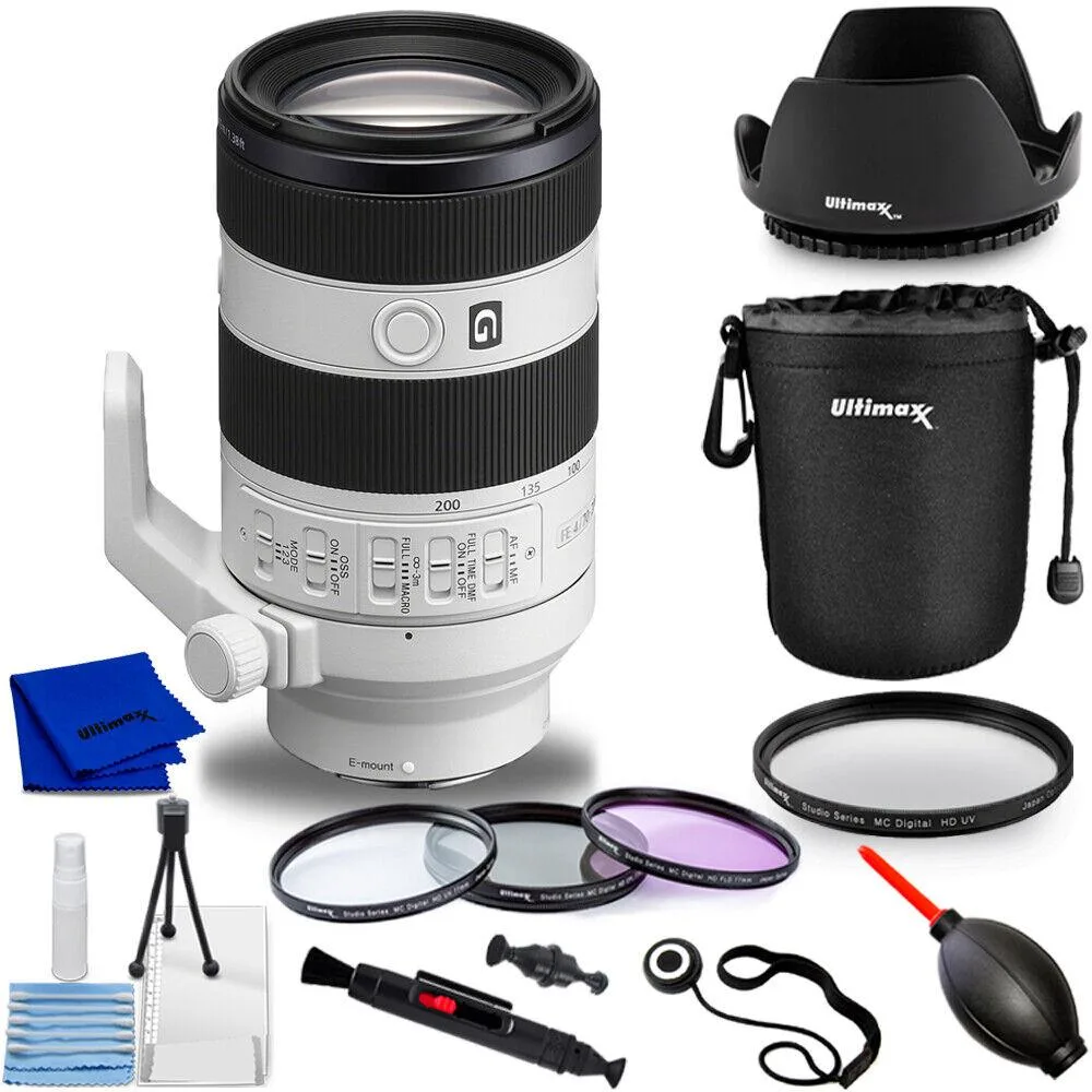 Sony Sony FE 70-200mm f/4 Macro G OSS II Lens with 10PC Accessory Bundle — product photo