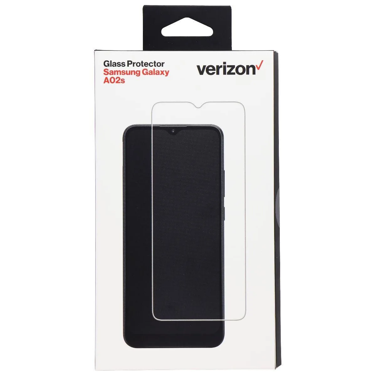 Verizon Verizon Screen Protector for Samsung Galaxy A02s Clear Tempered Glass 9H Hardness — product photo