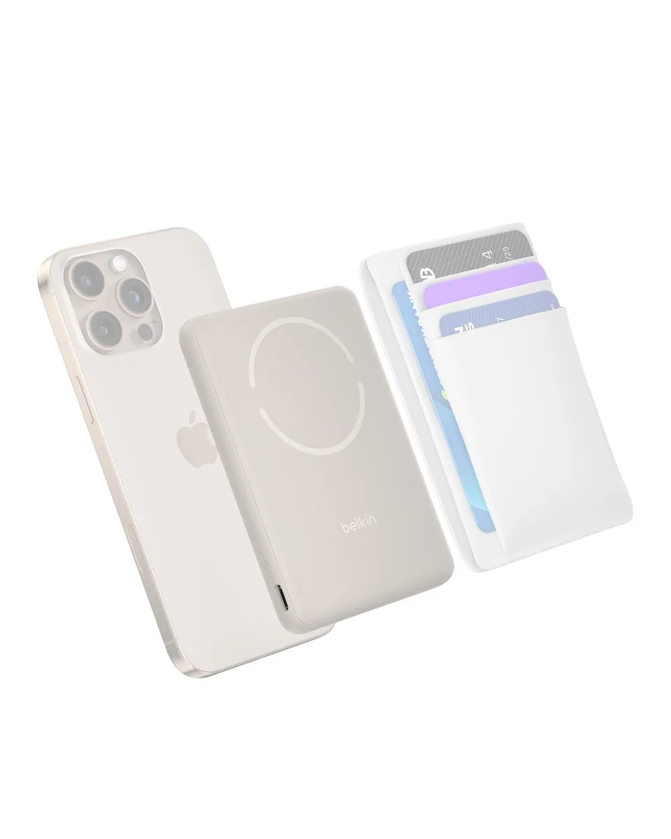 Belkin BBA009 5000mAh power bank Sand — product photo