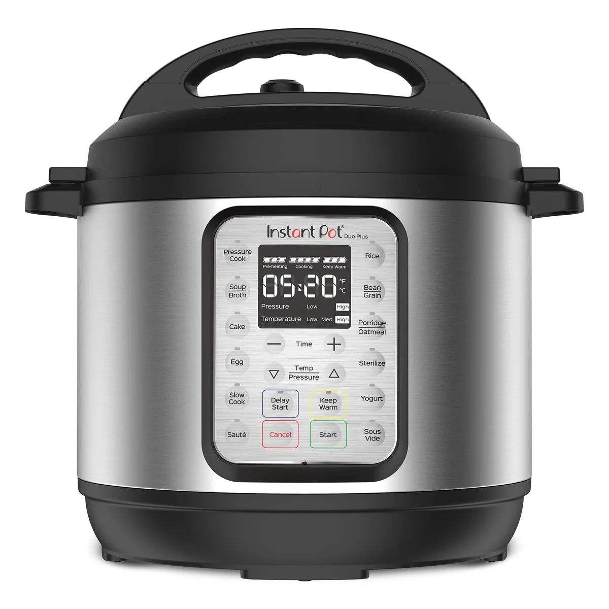 Instant Pot Duo Plus 9-in-1 Pressure Cooker 6 Quart Stainless Steel — product photo