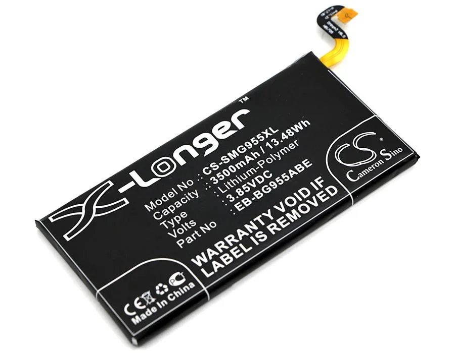 Rectangular replacement battery for Samsung Galaxy S8 Plus