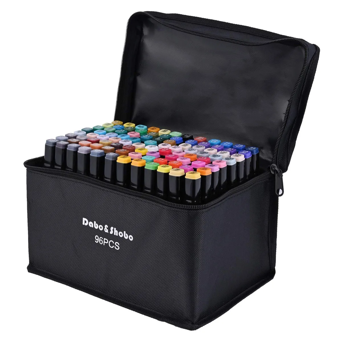 mkb-hei-96 96 Color Alcohol Marker Pen Set illustration — product photo