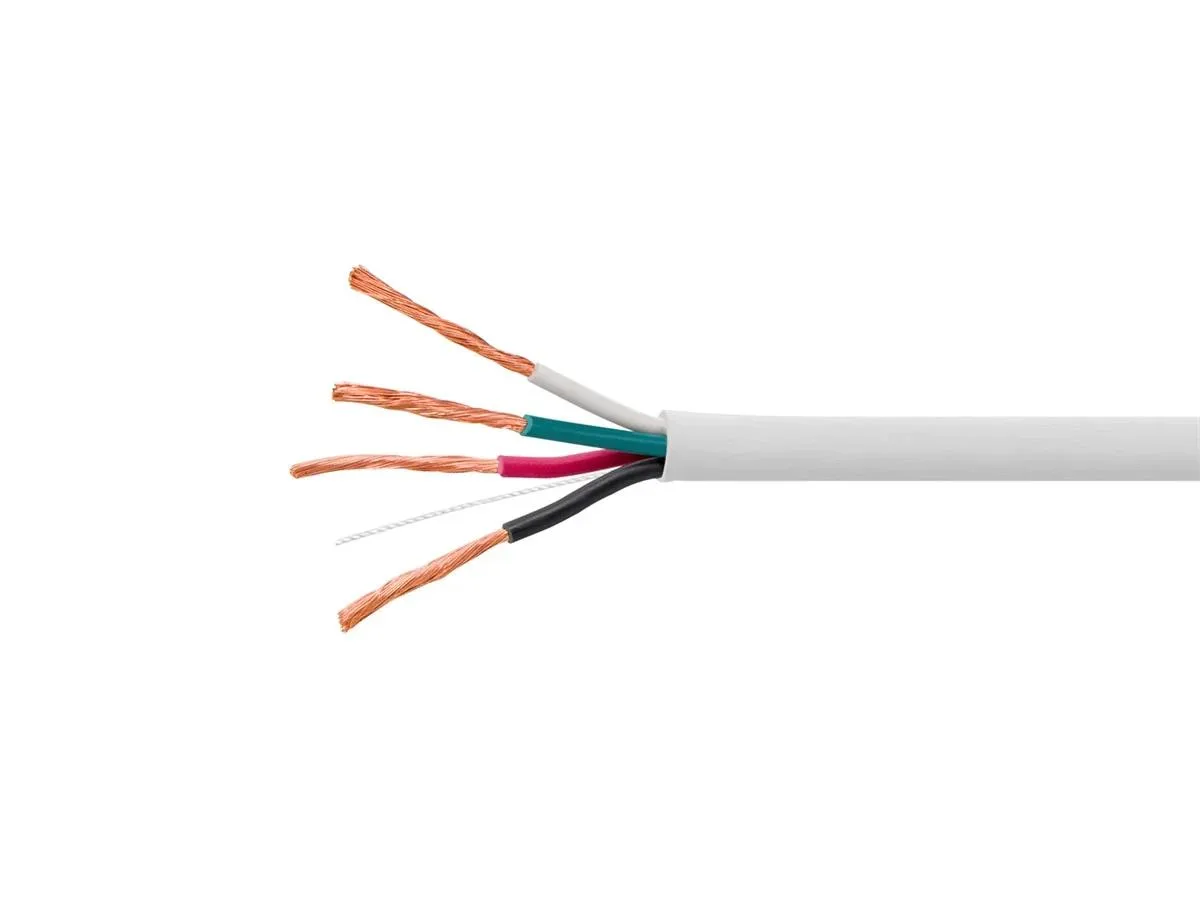 Monoprice Inc. Monoprice Inc. 116081 Speaker Wire 4-Conductor 16AWG 1000ft White — product photo