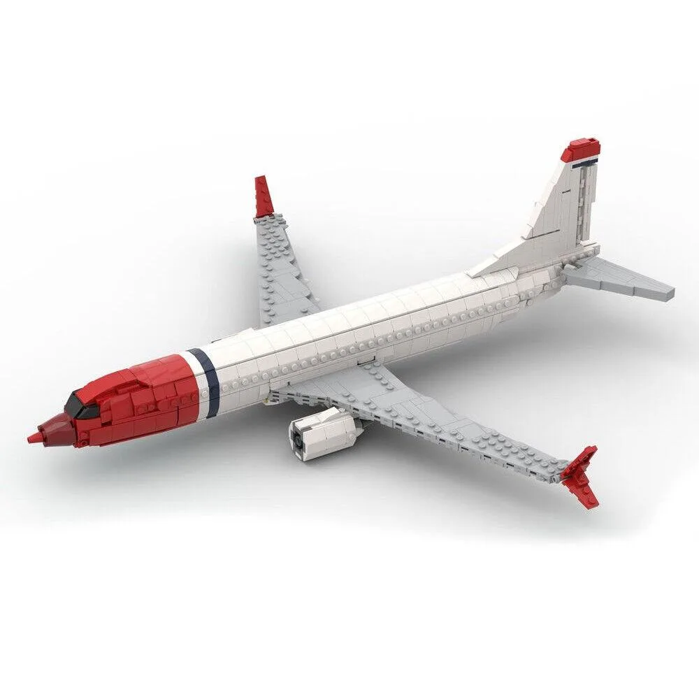 ZITIANYOUBUILD ZITIANYOUBUILD MOC-130230 Airliner 1:80 Scale 1139 Parts Educational Building Set — product photo