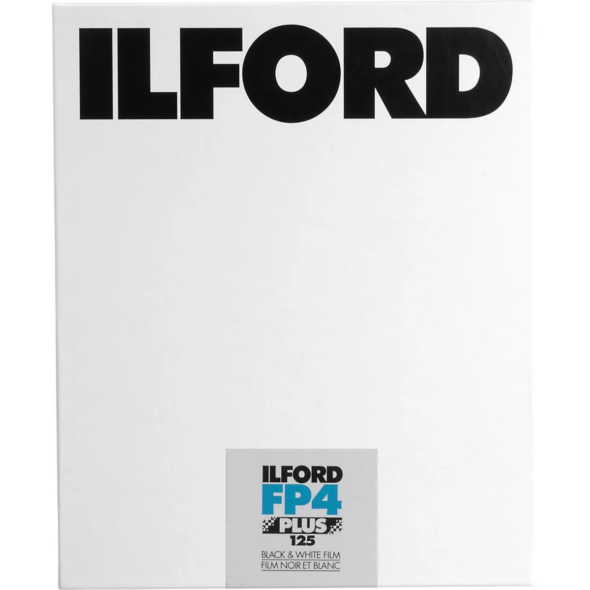 Ilford Ilford FP4 Plus ISO 125 Black &amp; White Film 4x5" 25 Sheets — product photo