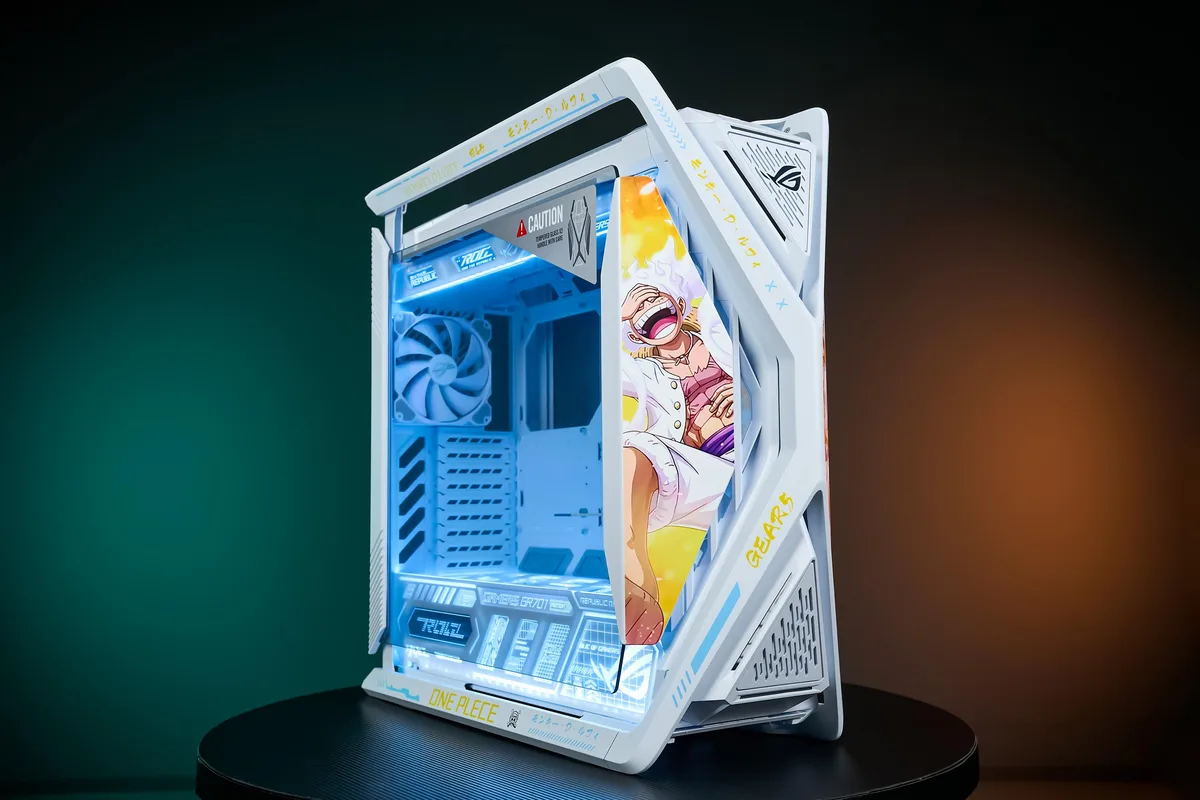 Corn Electronics Corn Electronics GR701 E-ATX PC case One Piece-01 White — product photo