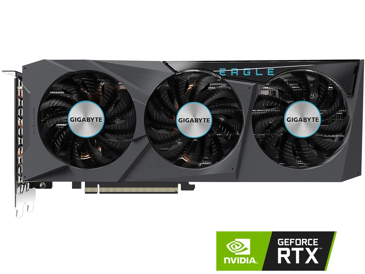 GIGABYTE GIGABYTE GV-N3070EAGLE OC-8GD GeForce RTX 3070 Eagle OC 8GB graphics card — product photo