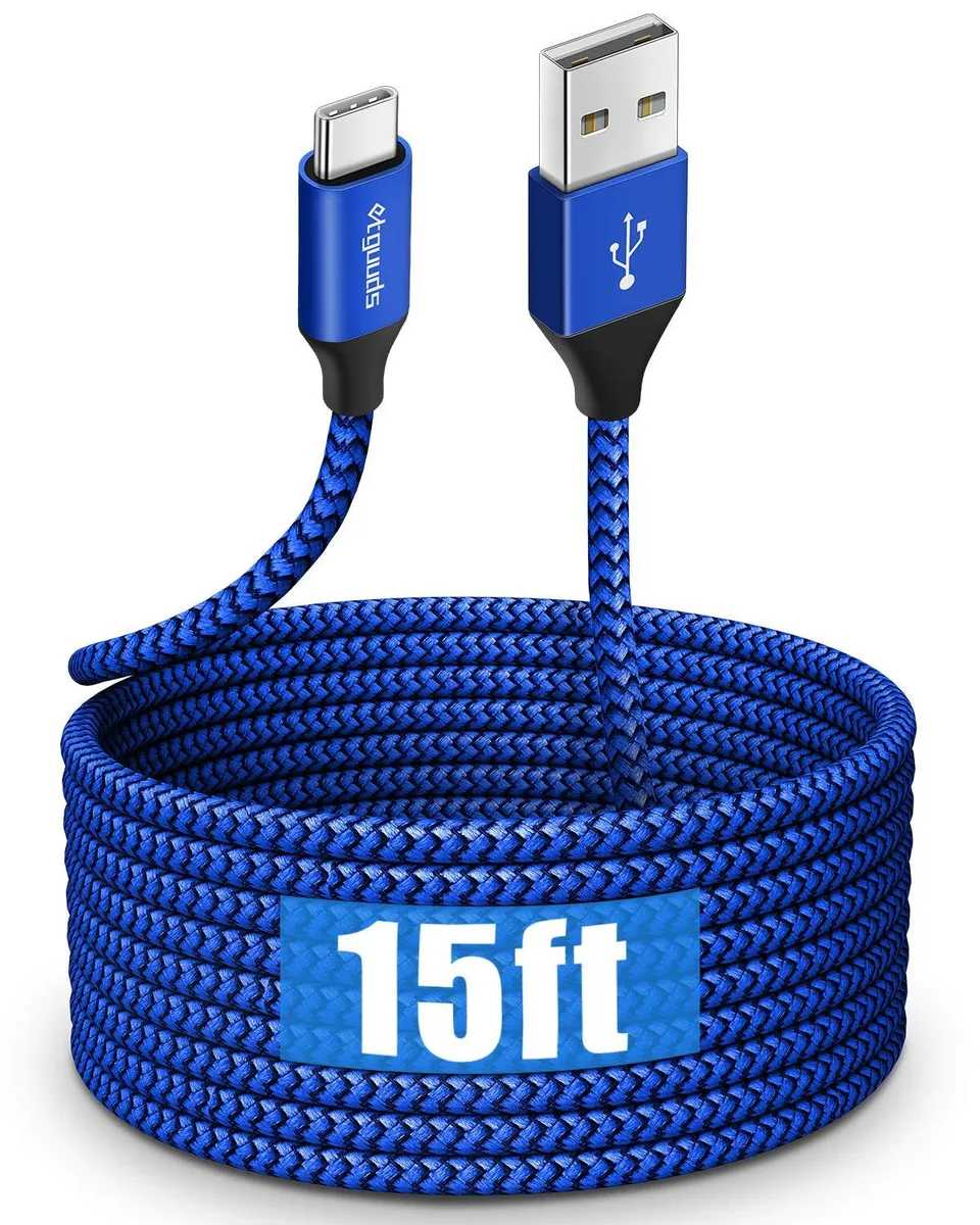 iworkmart iworkmart USB-A to USB-C Cable 15ft Blue — product photo