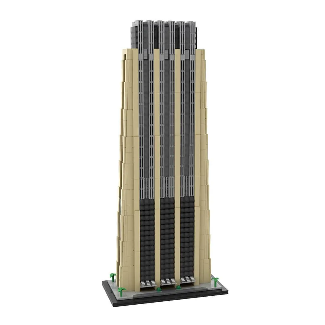 ZITIANYOUBUILD ZITIANYOUBUILD MOC-227859 1/800 Scale Dubai Architecture Street Scene 2474PCS — product photo