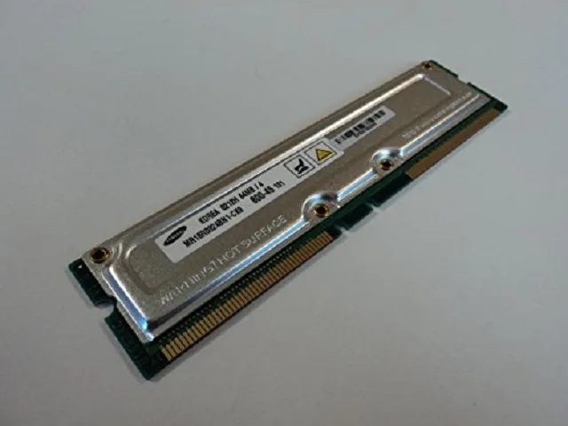 SAMSUNG SAMSUNG 64MB PC800 800MHz RDRAM RIMM 184-Pin non-ECC 45ns — product photo