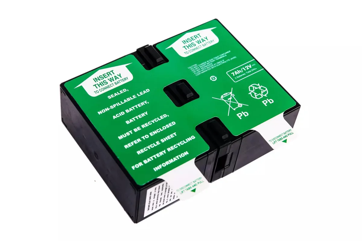 PowerWarehouse PowerWarehouse APCRBC123-PW UPS battery cartridge #123 replacement — product photo