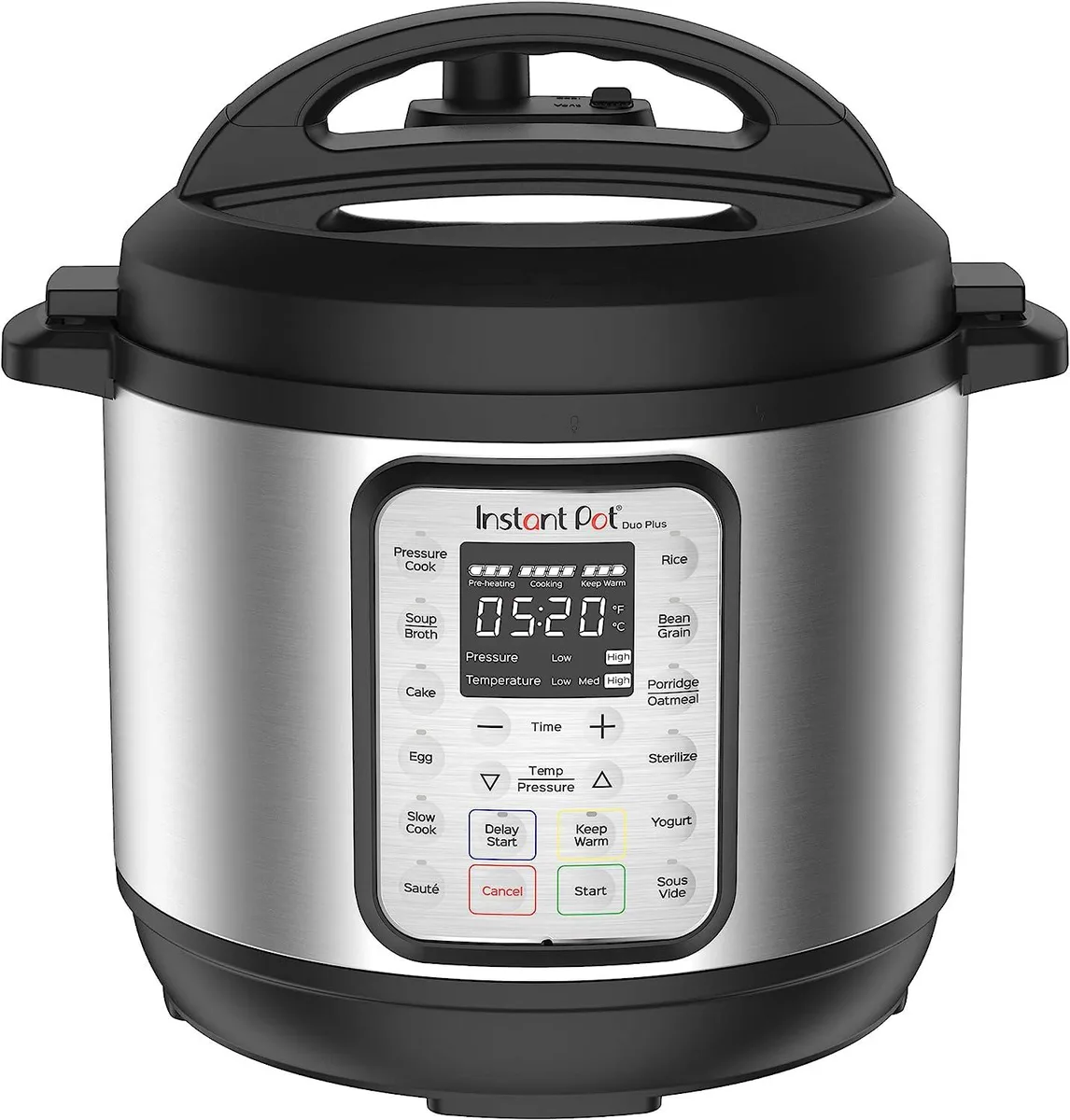 Instant Pot Instant Pot Duo Plus 9-in-1 Electric Pressure Cooker 6 Quart Stainless Steel Free App 1900 Recipes — product photo