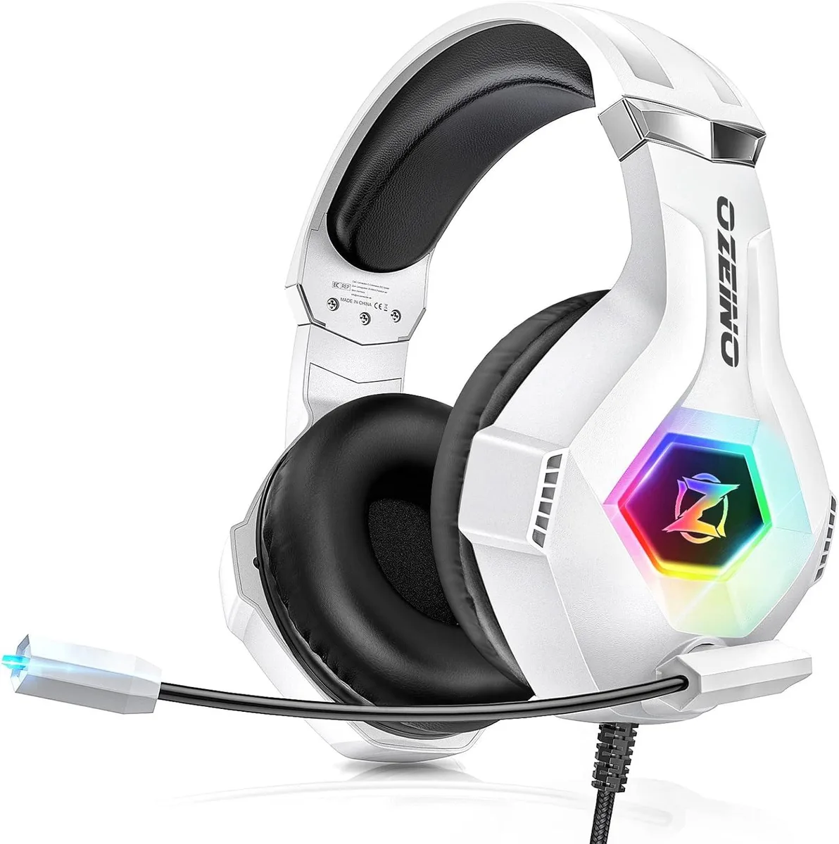 BFKK BFKK gaming headset White 7.1 surround 240 g 3.5 mm — product photo