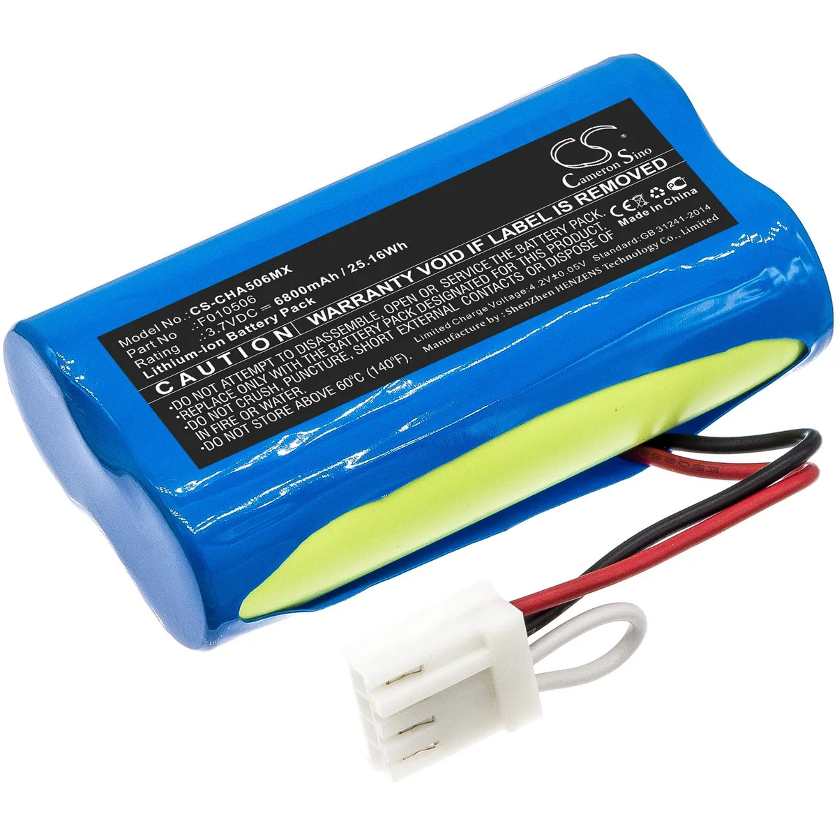 Cameron &amp; Co Cameron &amp; Co DS-CS-CHA506MX 6800mAh 3.7V Li-ion Battery Blue — product photo
