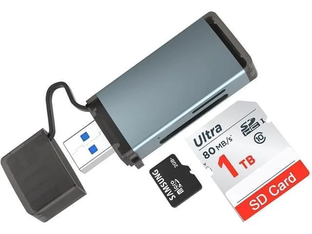 ORVIX ORVIX USB 3.0 Dual-Slot Card Reader All Metal — product photo