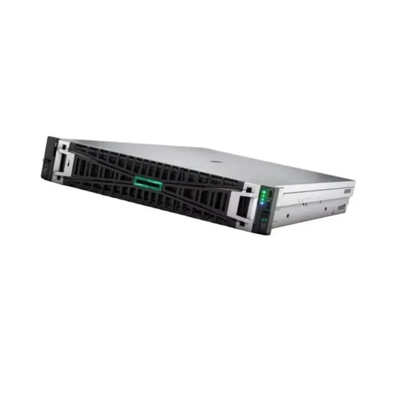 HPE HPE DL360 Gen11 8SFF CTO barebone server, 4-port Gigabit NIC, no RAID, 2U rails — product photo