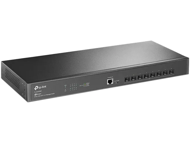 TP-Link TP-Link TLSX3008F 8×10G SFP+ network switch — product photo